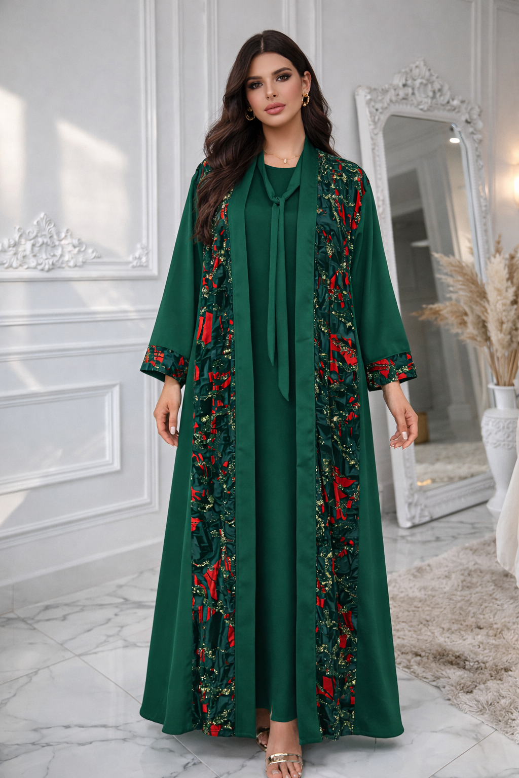 Ensemble robe Kim crêpe tlija
