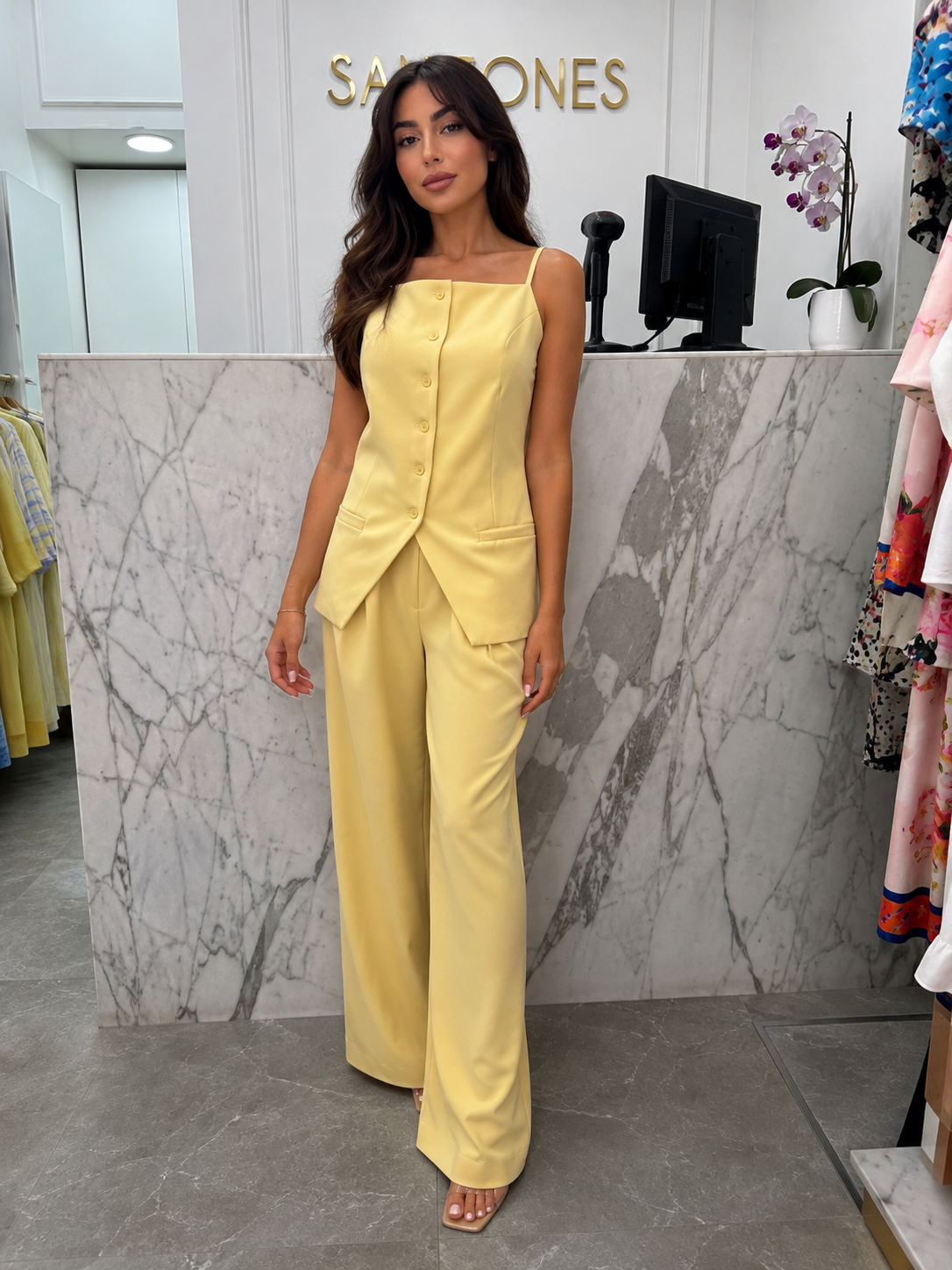 Tailleur gilet débardeur