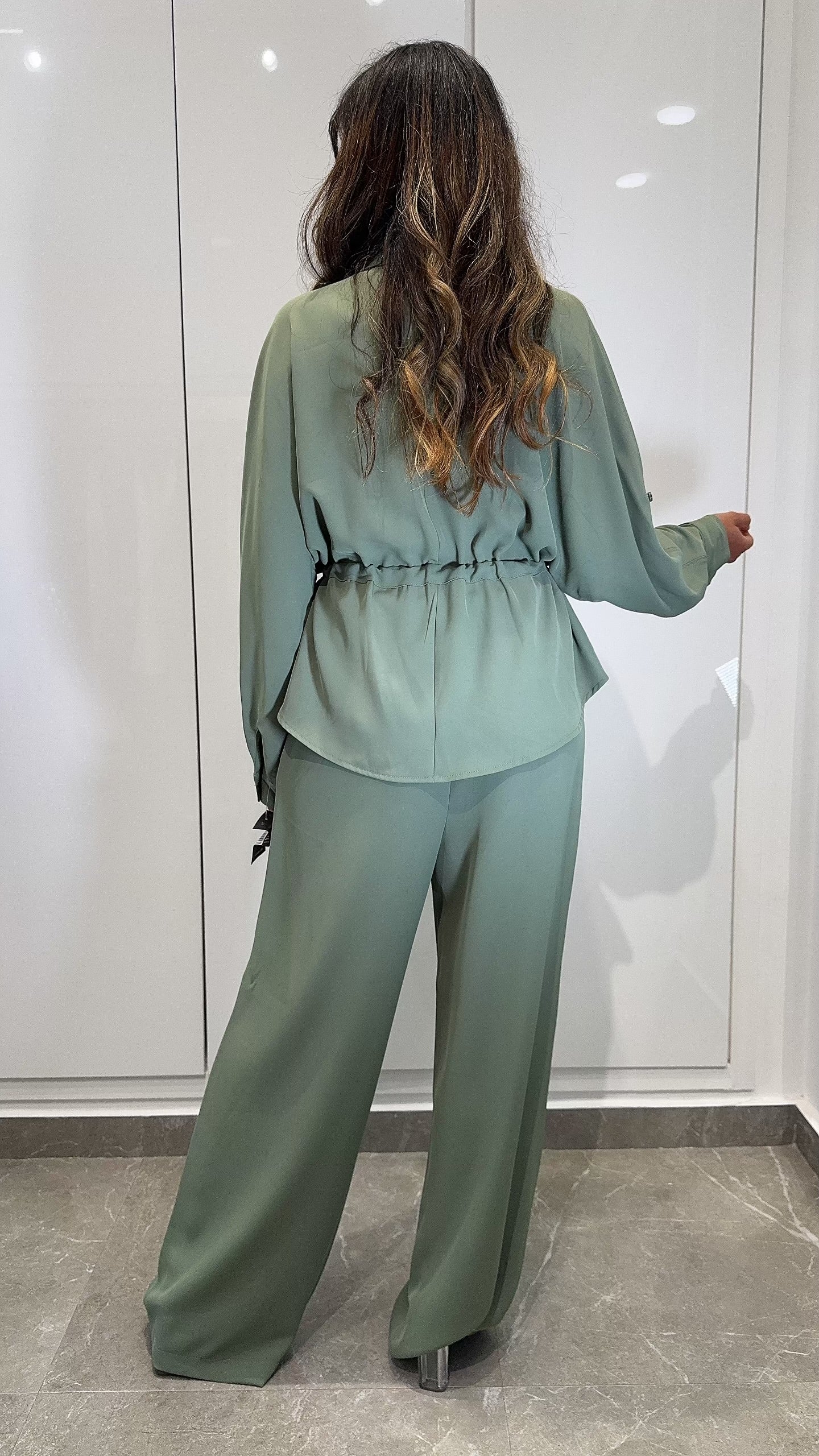 ensemble fluide cordon beige
