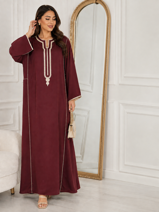 gandoura legère TEX manches retroussées autre couleur