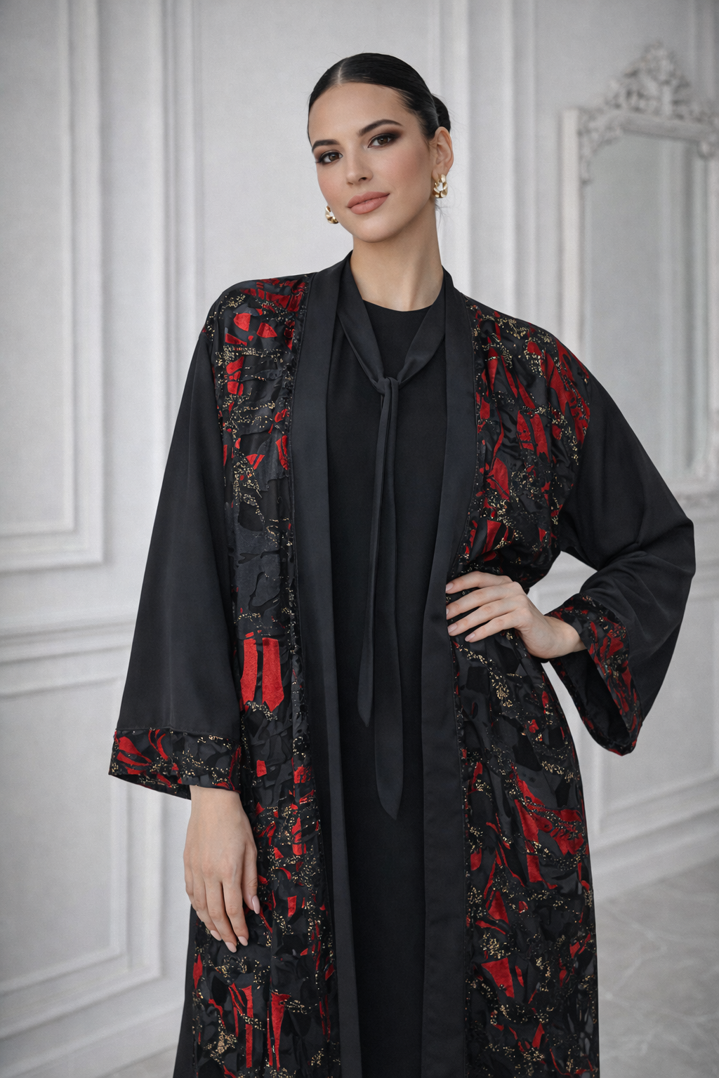 Ensemble robe Kim crêpe tlija