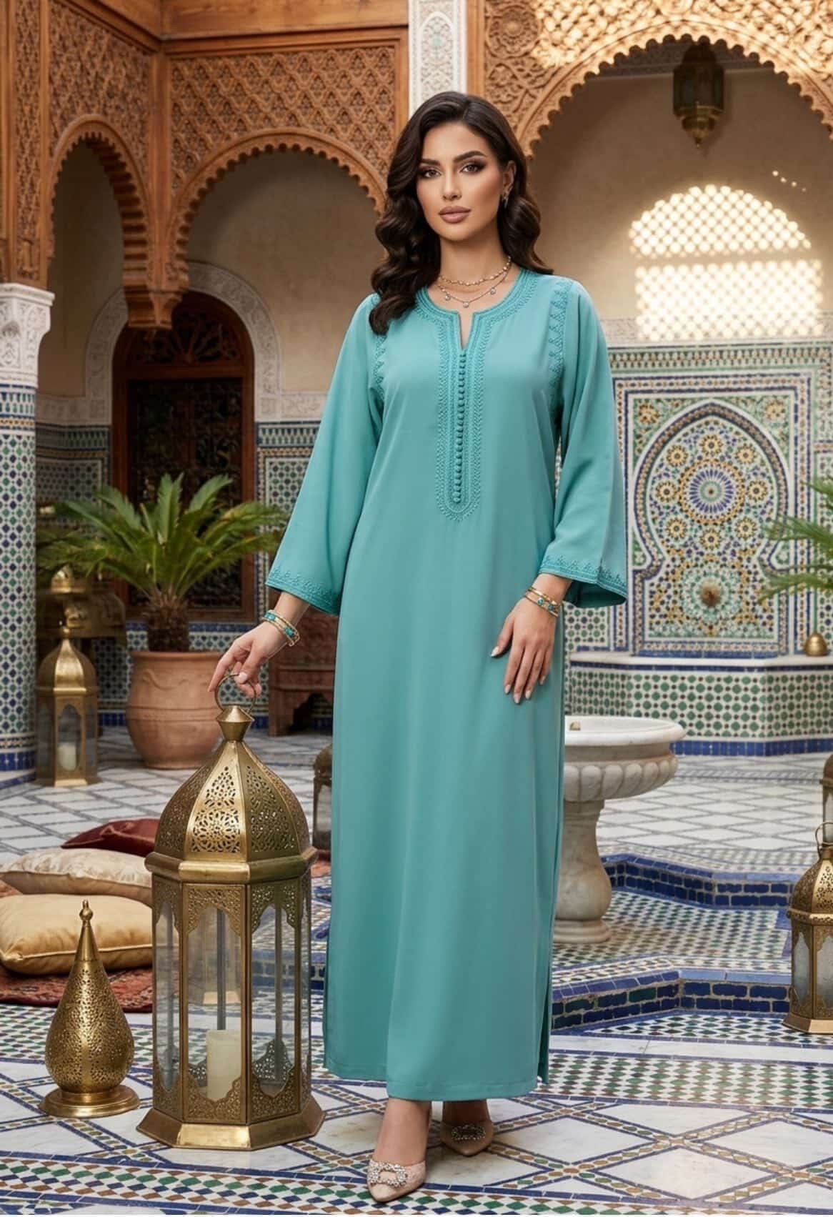 gandoura marocain