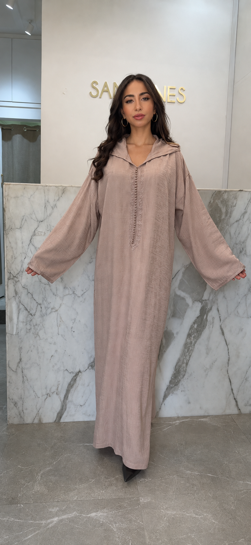 Jellaba petits trais