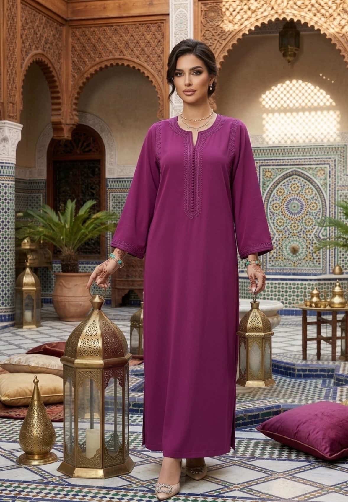 gandoura marocain