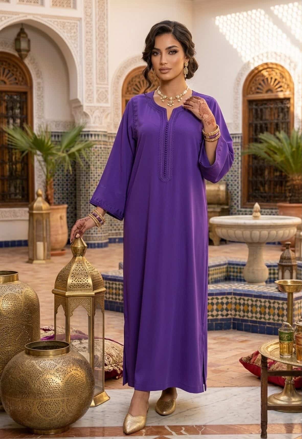 gandoura marocain