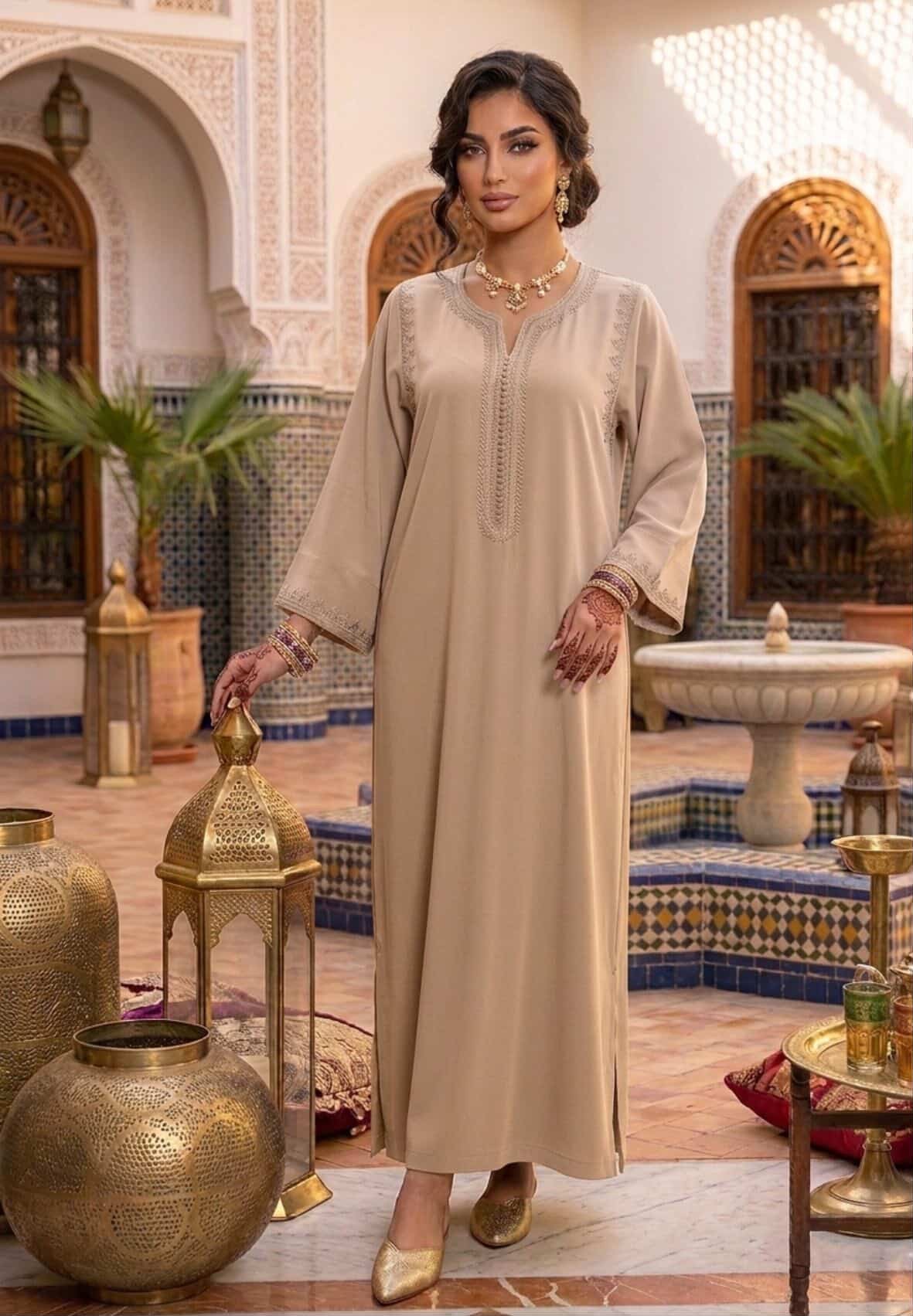 gandoura marocain