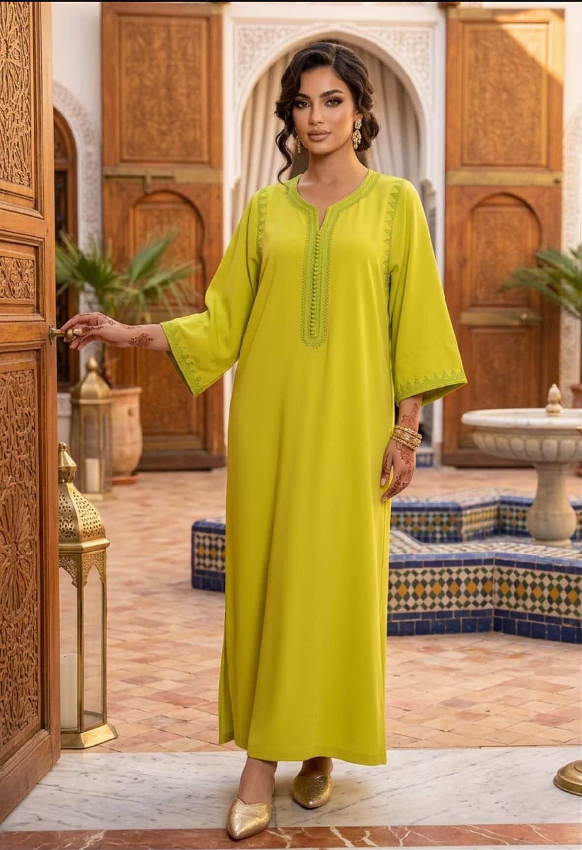gandoura marocain