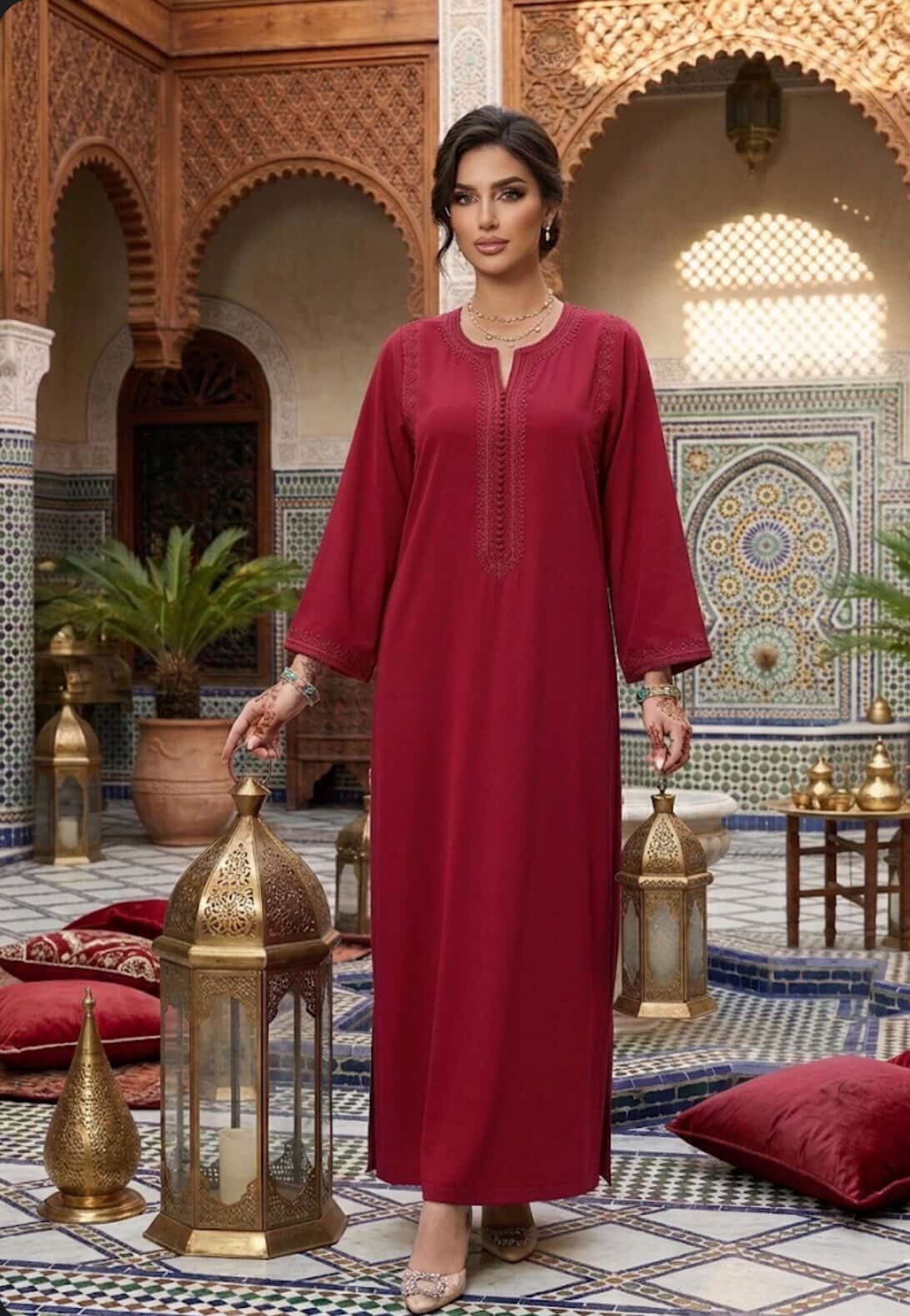gandoura marocain
