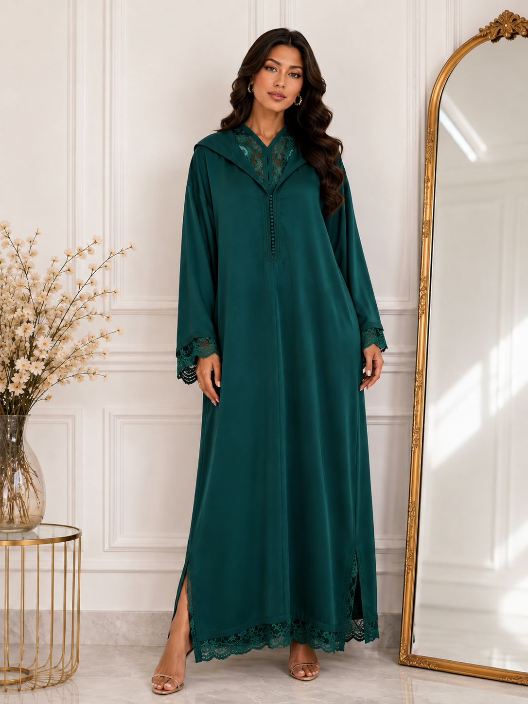 Jellaba 2 pieces dentelle