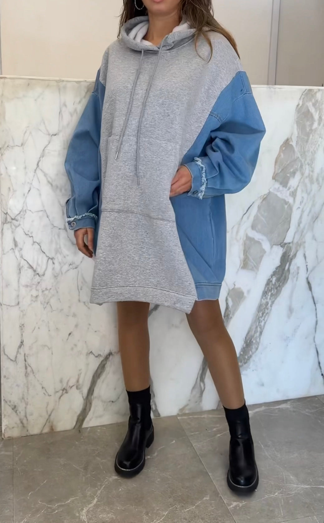 Sweat robe capuche