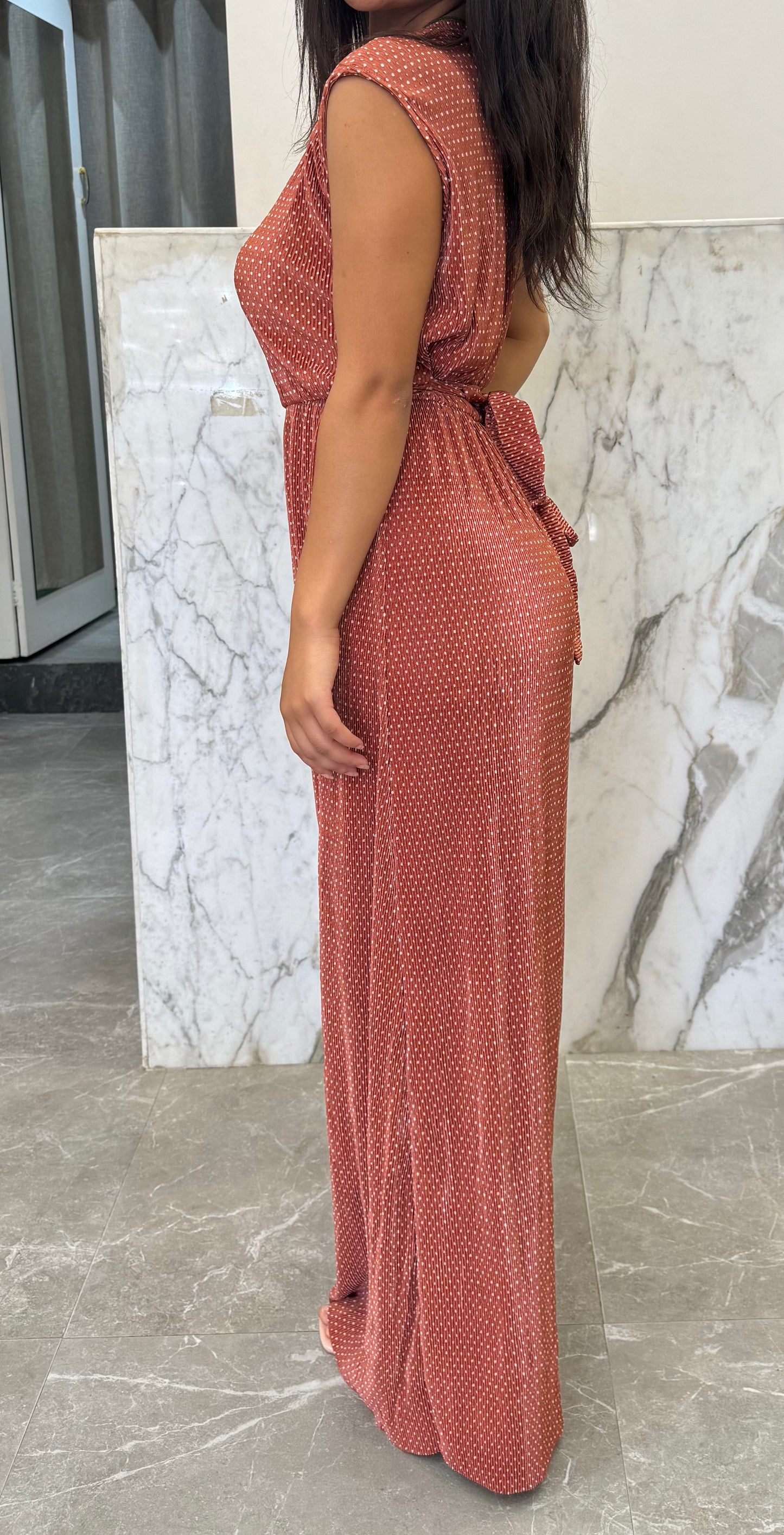 robe longue son manche bouton blanc