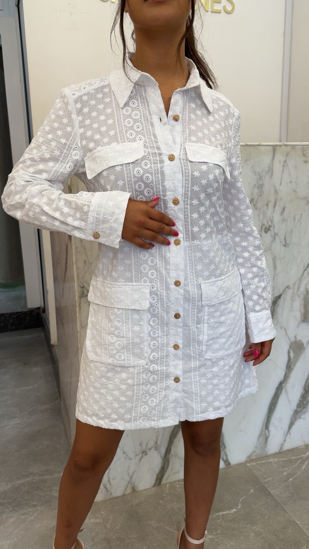 Robe blanche