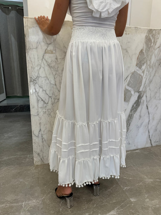 jupe blanc