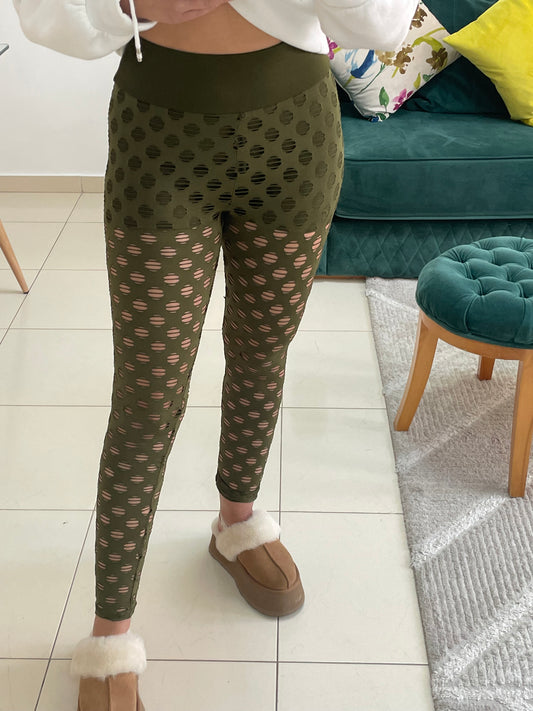 Legging petits trous