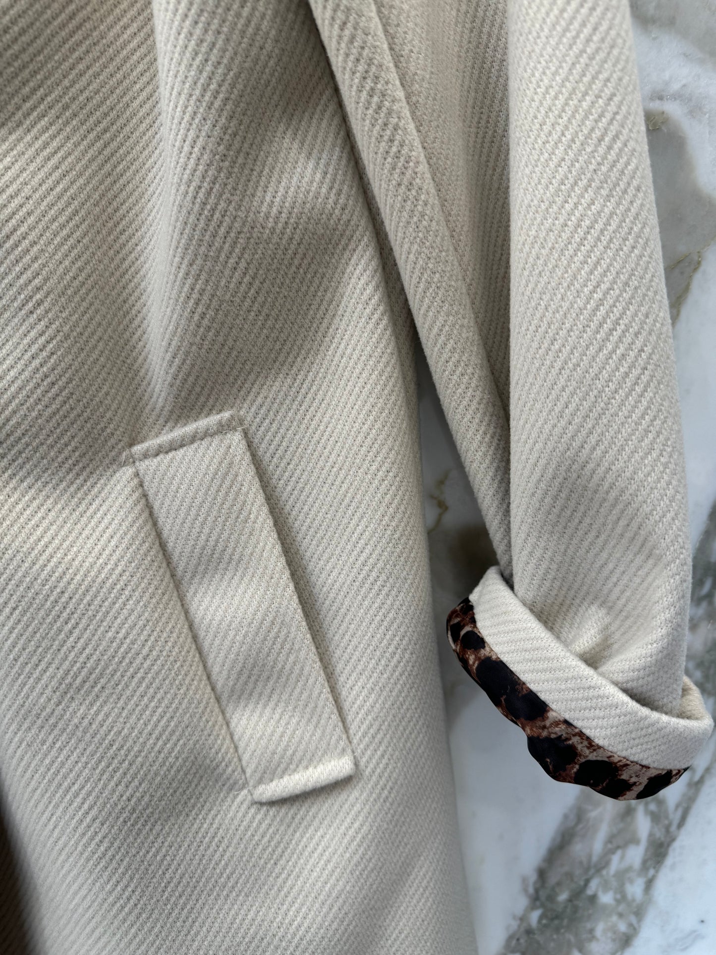 Manteau intérieur léopard