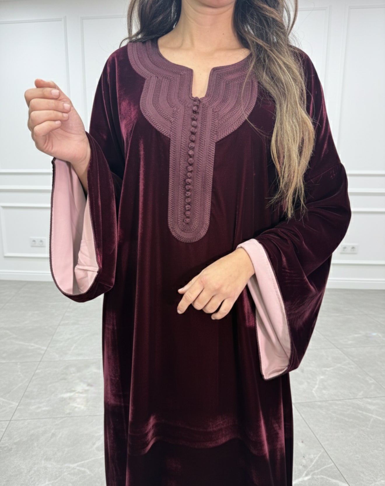 gandoura velours