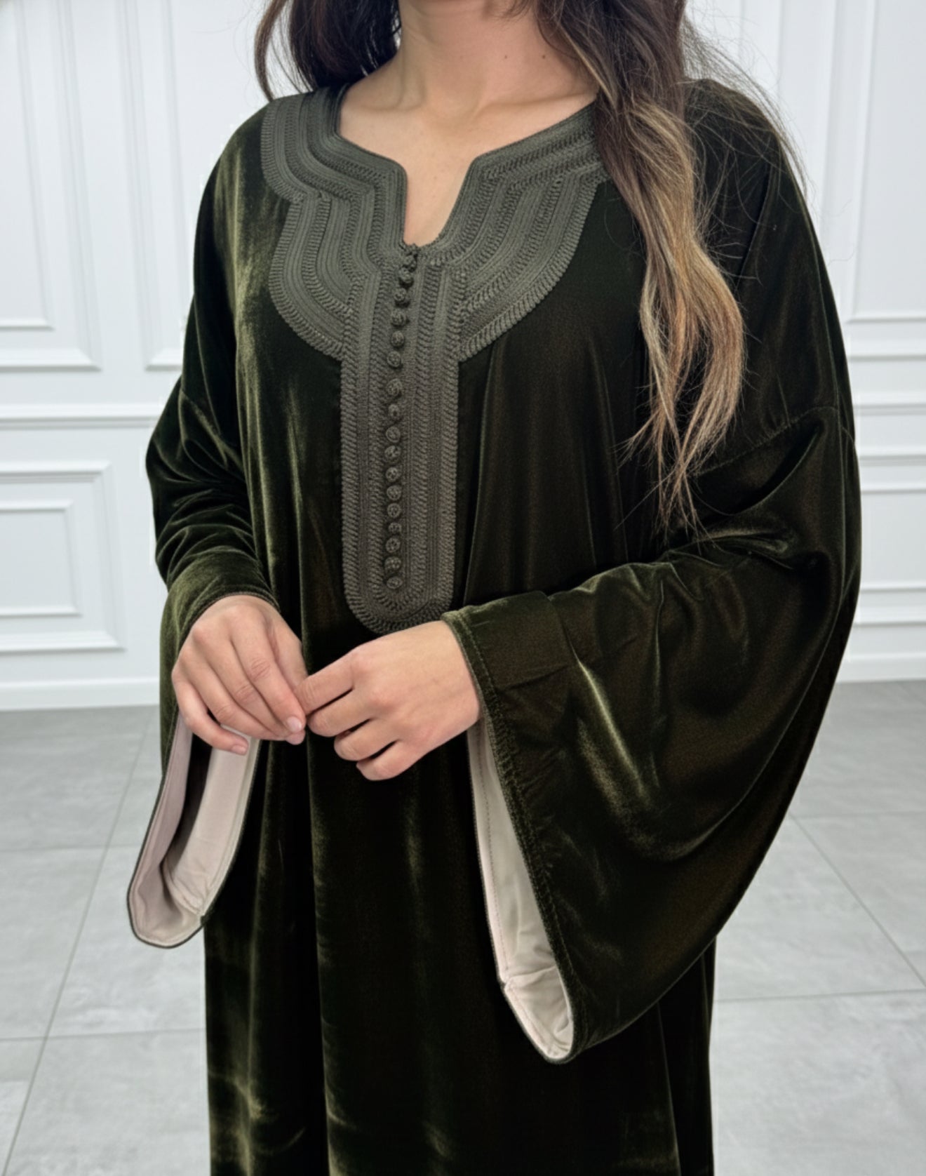 gandoura velours
