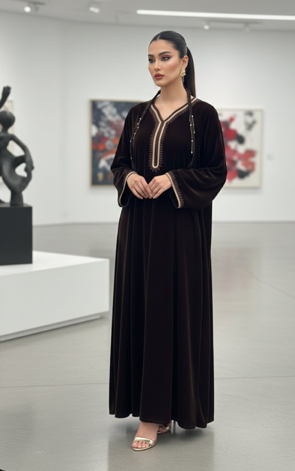 gandoura chic traditionnel