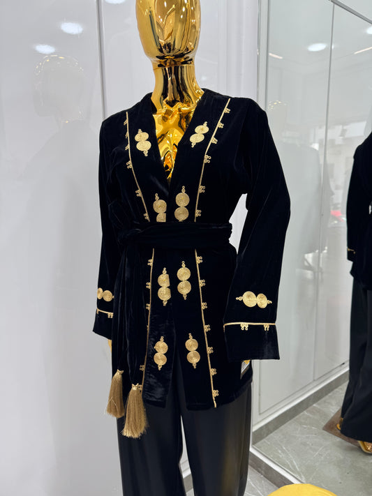 kimono velour dollars style jab