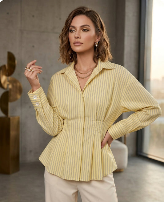 chemise rayée